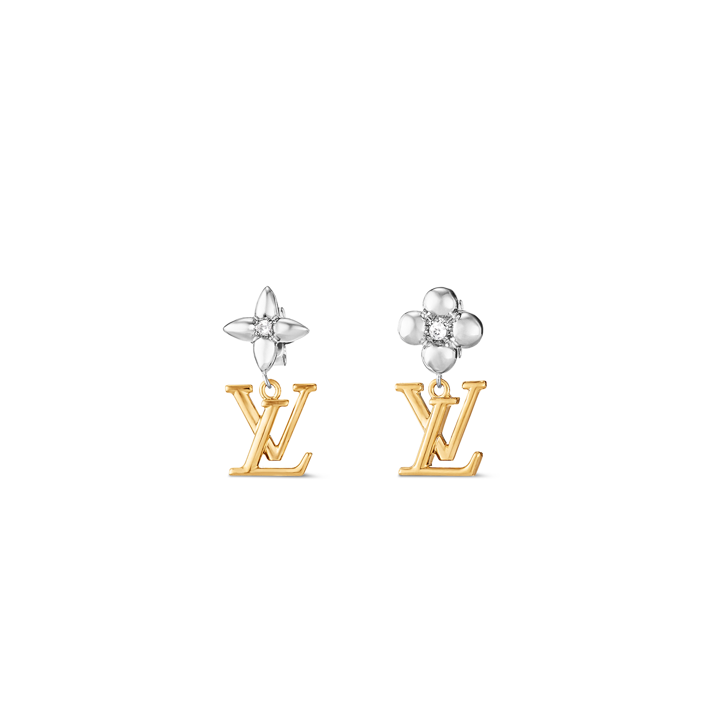l**is V*t*n lv iconic flower earrings m01287